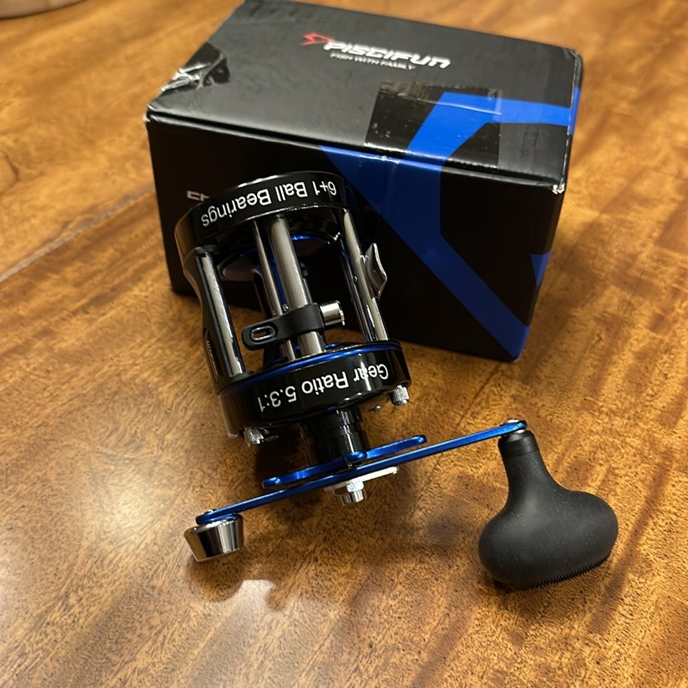 PISCIFUN® CHAOS XS ROUND REEL 50R - Picture 15 of 17